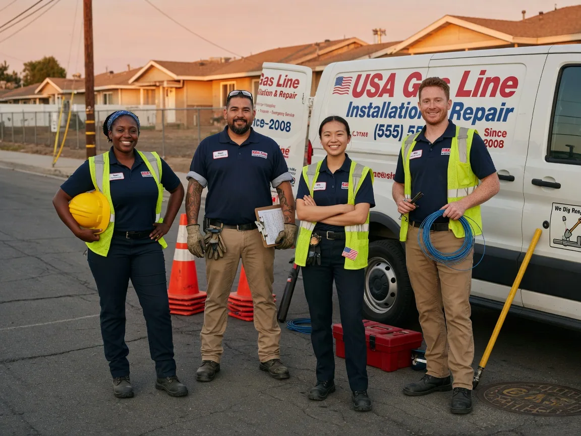 Gas Line Installation company in Anza, CA